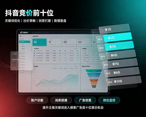 无极抖音搜索竞价